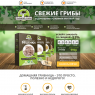 Со скидкой свежие грибы "ГРИБНОЙ СЕЗОН"